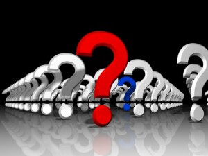 lots of question marks